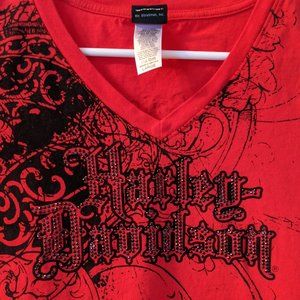 Ladies Harley Davidson T-shirt, size L